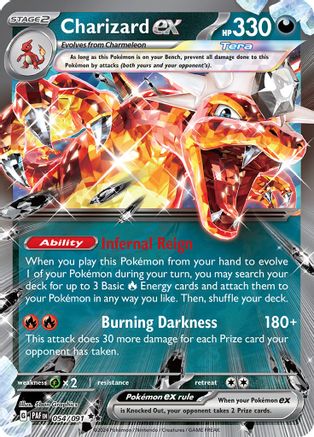 Charizard ex 054/091 - Holofoil - Double Rare