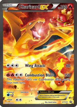 Charizard EX XY121 - Holofoil - Promo