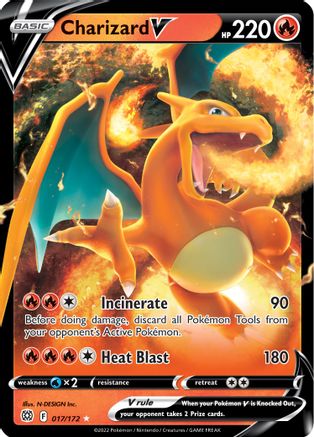 Charizard V 017 - Holofoil - Ultra Rare