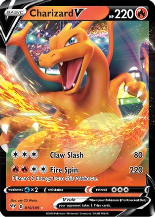 Charizard V 019 - Holofoil - Ultra Rare