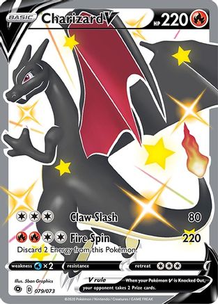 Charizard V (Secret) 079 - Holofoil - Secret Rare