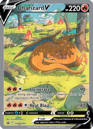 Charizard V SWSH260 - Holofoil - Promo