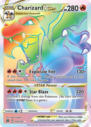 Charizard VSTAR (Secret) 174 - Holofoil - Secret Rare