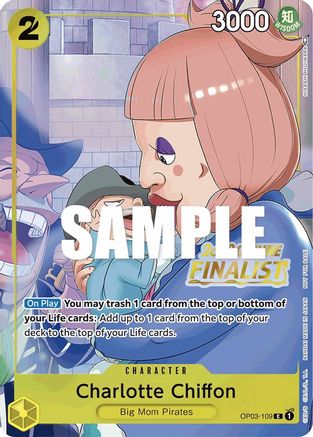 Charlotte Chiffon (Offline Regional 2023) [Finalist] (OP03-109) - Promo