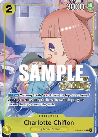 Charlotte Chiffon (Offline Regional 2023) [Participant] (OP03-109) - Promo