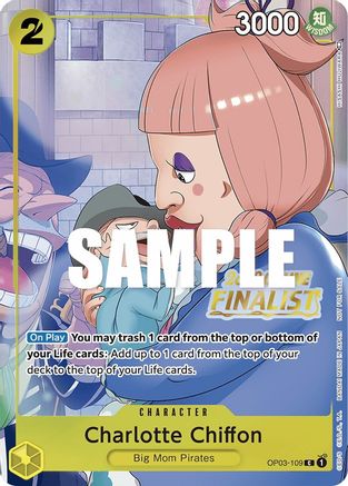 Charlotte Chiffon (Online Regional 2023) [Finalist] (OP03-109) - Promo
