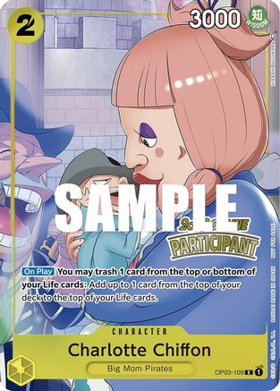 Charlotte Chiffon (Online Regional 2023) [Participant] (OP03-109) - Promo