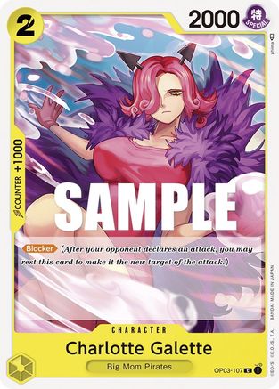 Charlotte Galette (OP03-107) - Common