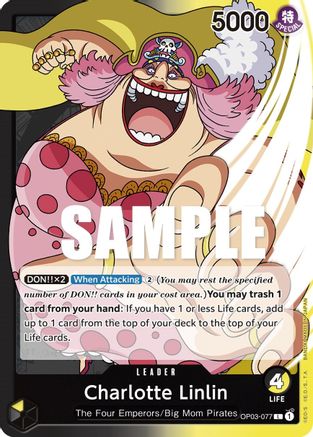 Charlotte Linlin (077) (OP03-077) - Leader - Image 10