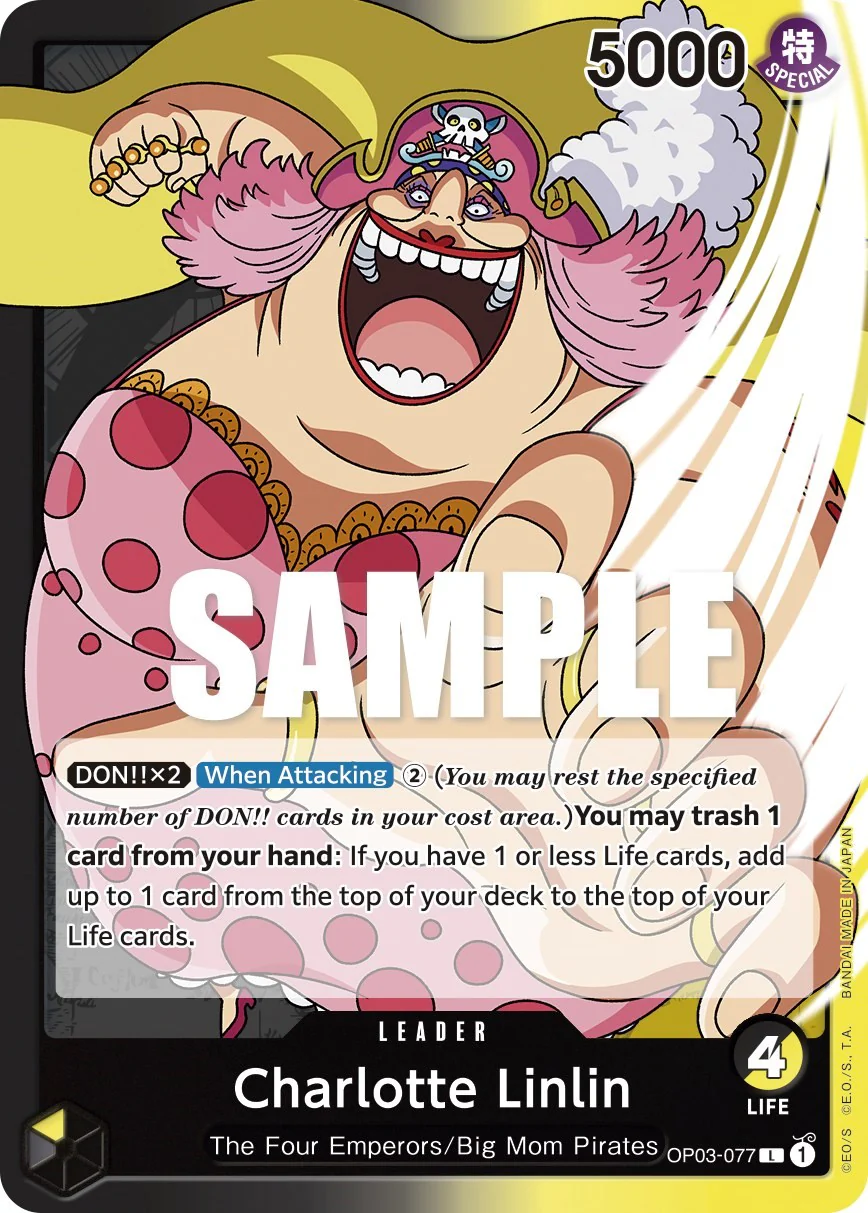 Charlotte Linlin (077) (OP03-077) - Leader - Image 2