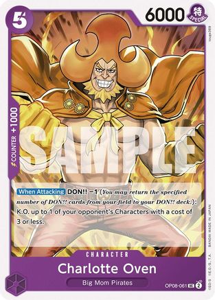 Charlotte Oven (OP08-061) - Uncommon