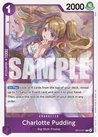 Charlotte Pudding (OP12-071) - Rare