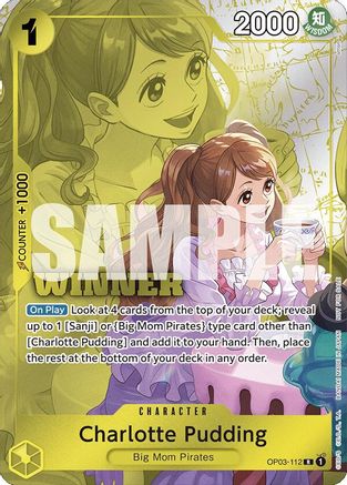 Charlotte Pudding (Winner Pack 2024 Oct.-Dec.) (OP03-112) - Rare
