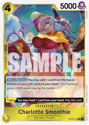 Charlotte Smoothie (Reprint) (OP03-110) - Rare