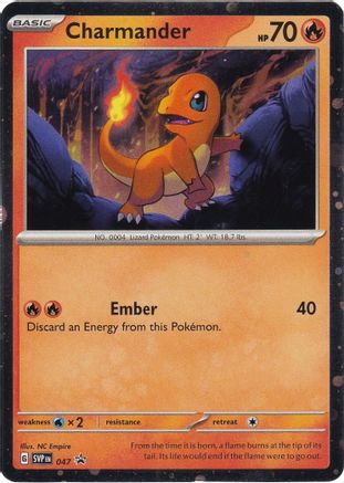 Charmander (Cosmos Holo) 047 - Holofoil - Promo