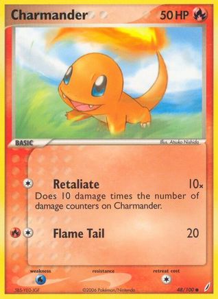 Charmander 048 - Reverse Holofoil - Common