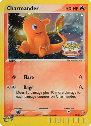 Charmander - 98/97 (City Championships)/97 - Holofoil - Promo