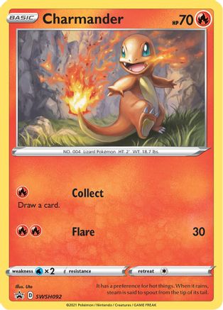 Charmander SWSH092 - Holofoil - Promo