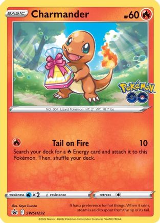 Charmander SWSH232 - Holofoil - Promo