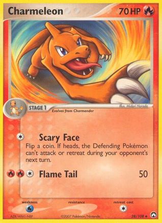 Charmeleon 028 - Reverse Holofoil - Uncommon