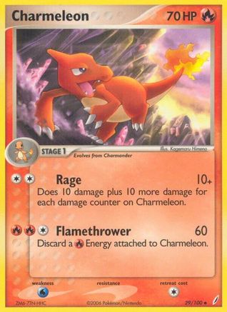 Charmeleon/100 - Reverse Holofoil - Uncommon