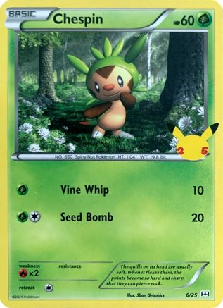 Chespin 006/25 - Promo