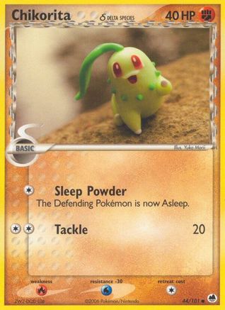 Chikorita (Delta Species) 044 - Reverse Holofoil - Common