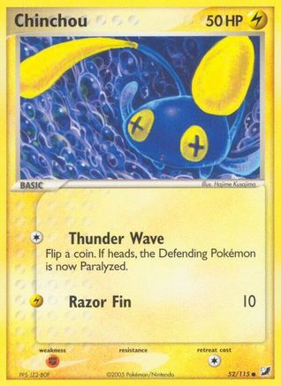 Chinchou/115 - Reverse Holofoil - Common