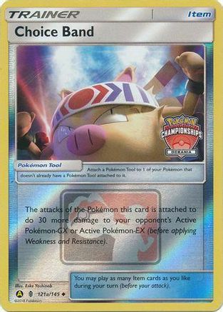 Choice Band - 121a/145 (Oceania Championships)/145 - Reverse Holofoil - Promo