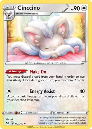 Cinccino 147 - Rare