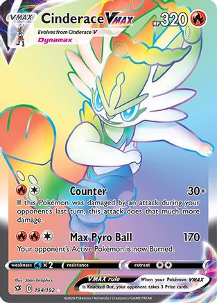 Cinderace VMAX (Secret)/192 - Holofoil - Secret Rare