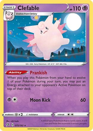 Clefable 075 - Holofoil - Holo Rare