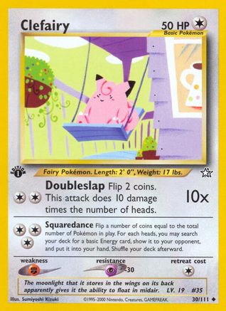 Clefairy 030 - 1st Edition - Uncommon
