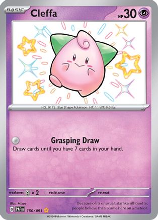 Cleffa 150 - Holofoil - Shiny Rare