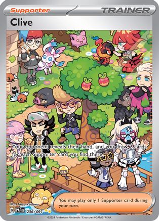 Clive 236/091 - Holofoil - Special Illustration Rare