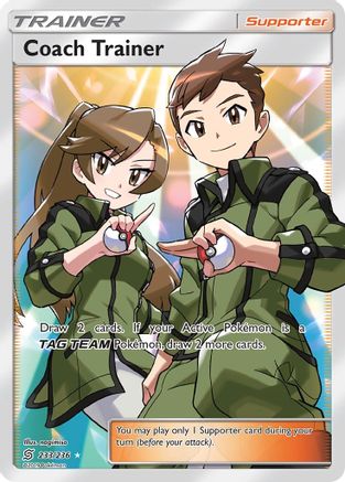 Coach Trainer (Full Art) - Holofoil - Ultra Rare
