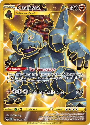 Coalossal (Secret) 198 - Holofoil - Secret Rare