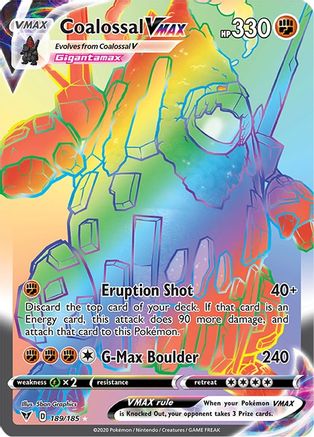 Coalossal VMAX (Secret) 189 - Holofoil - Secret Rare