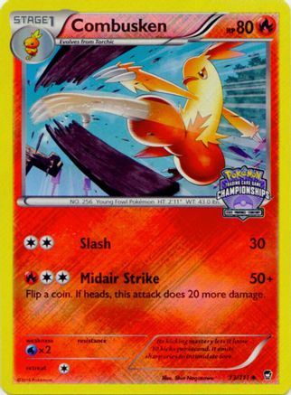 Combusken (State Championships) 013/111 - Reverse Holofoil - Promo