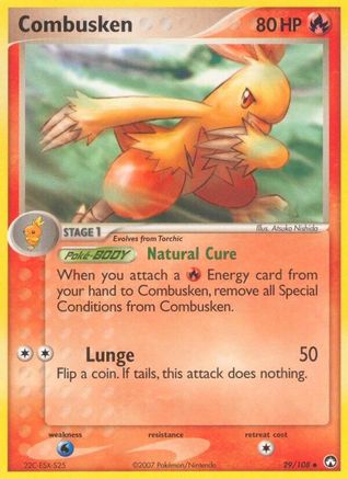 Combusken/108 - Reverse Holofoil - Uncommon