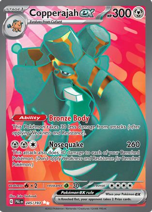 Copperajah ex 245/193 - Holofoil - Ultra Rare