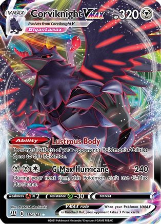 Corviknight VMAX 110 - Holofoil - Ultra Rare