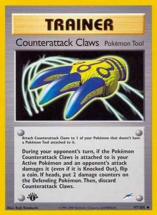 Counterattack Claws - 1st Edition - Uncommon