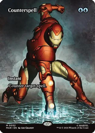 Counterspell (Borderless) (0052) (MAR-052) - Marvel Universe Eternal-Legal Foil