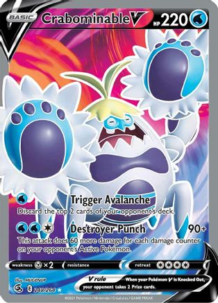Crabominable V (Full Art) 248 - Holofoil - Ultra Rare
