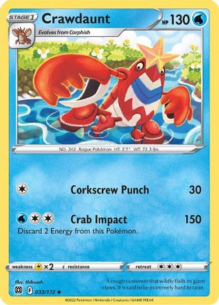 Crawdaunt 033 - Uncommon