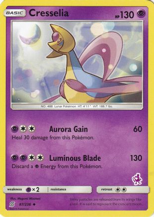Cresselia - 87/236 (Mewtwo Stamped)/236 - Promo