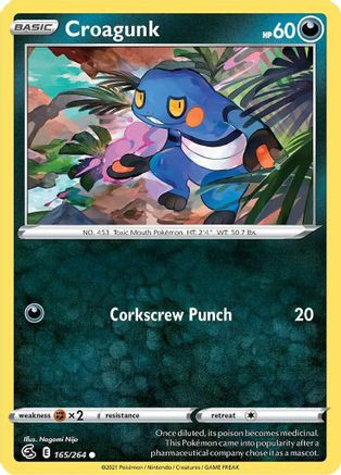 Croagunk 165 - Common