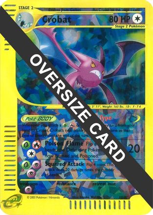 Crobat - 10/12 (Box Topper)/12 - Reverse Holofoil - Promo