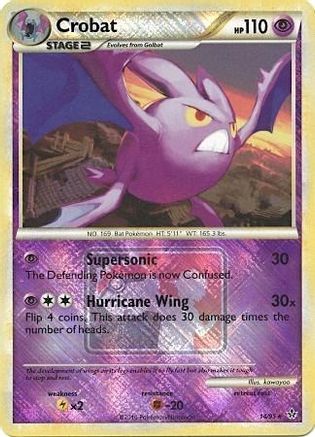 Crobat (League Promo) 014/95 - Reverse Holofoil - Promo